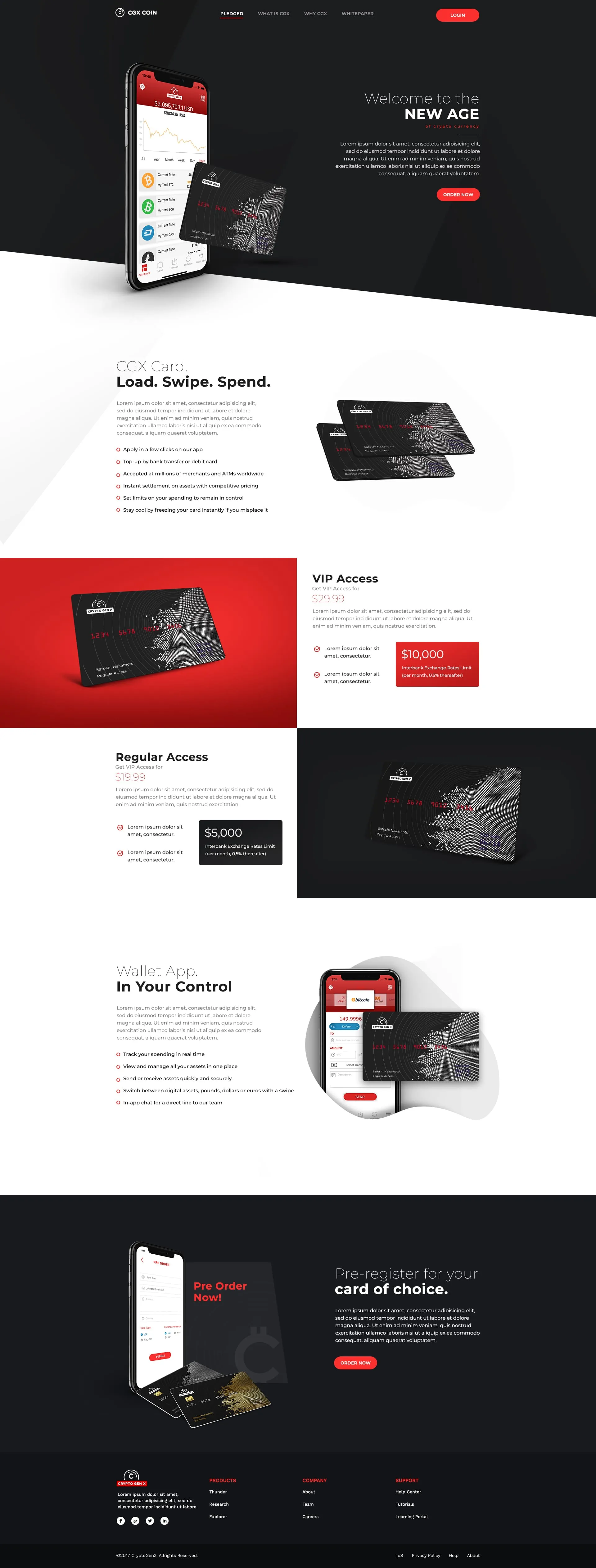 CGX2 feature section