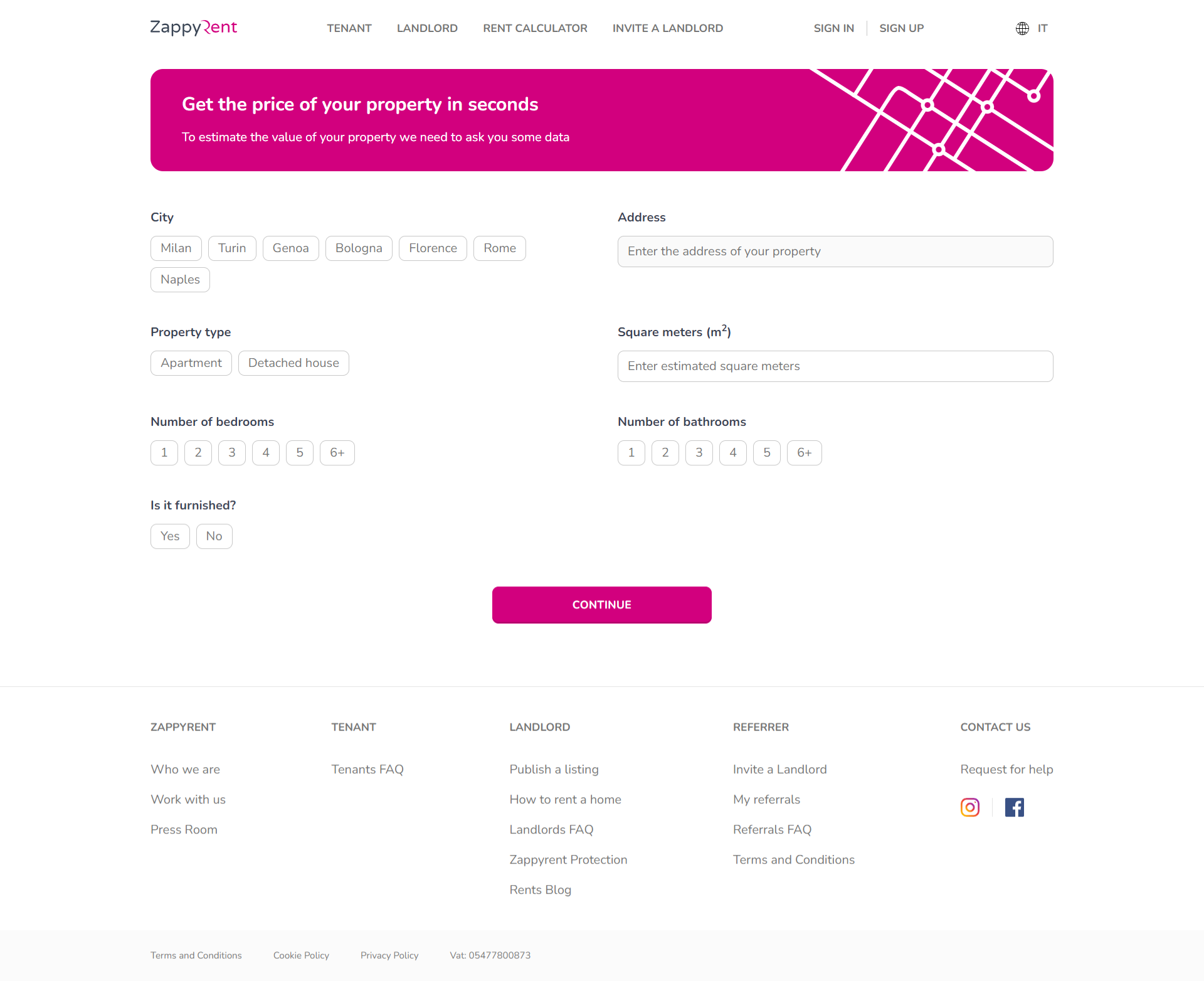 Zappyrent rent calculator